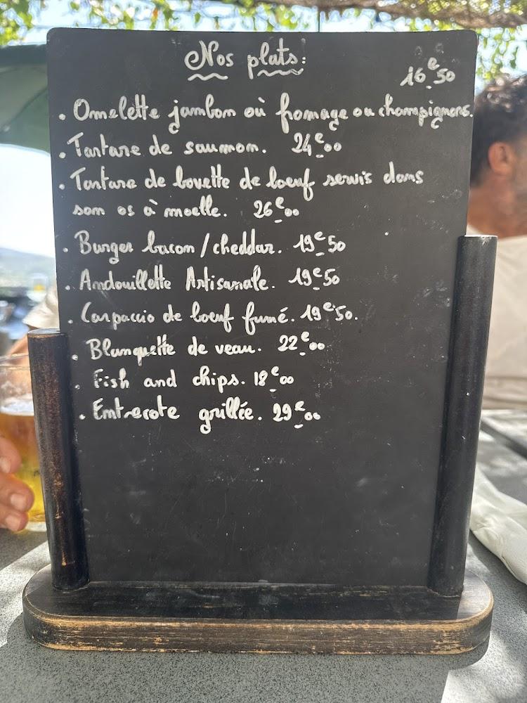 Cafe de France - Menu Image 2